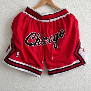 Just Don NBA Chicago Bulls Basketball Shorts